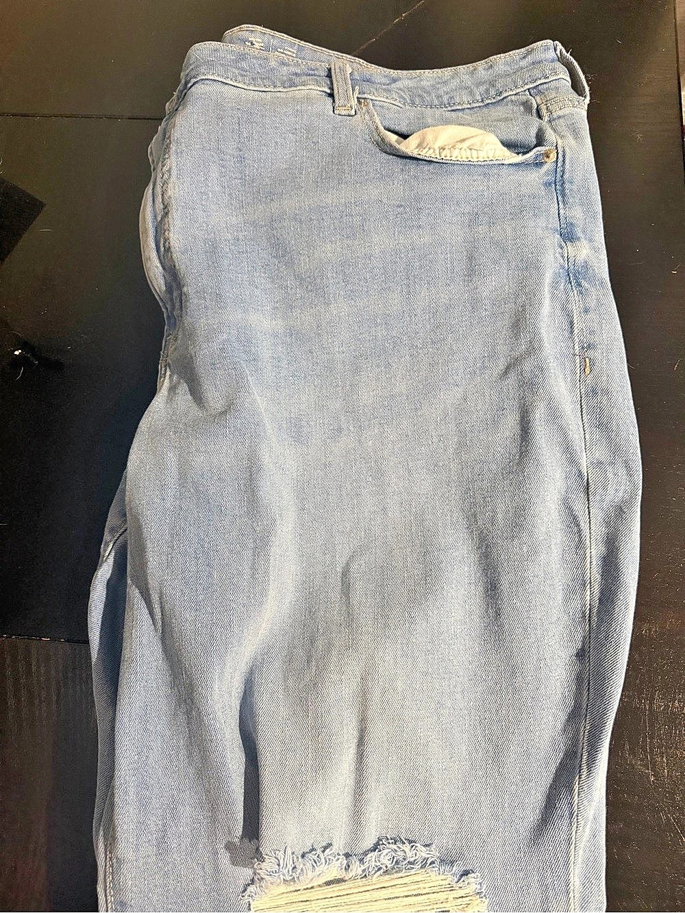 Two pairs NWT - women’s plus size - Old Navy High-Waisted OG Straight Ripped Ank